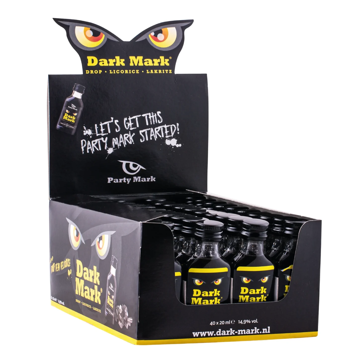 Dark Mark Lakritz Minis 40 x 20ML